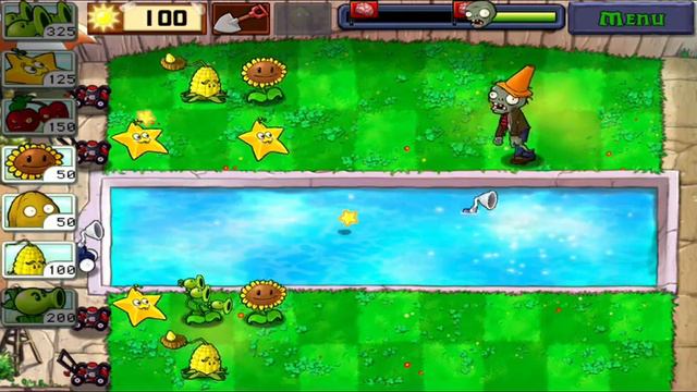 Прохождение игры plants vs zombies #43 смотреть онлайн