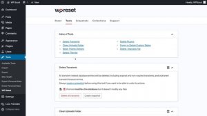 How to reset your WordPress Website with WP RESET - Most Advanced WordPress Reset Tool