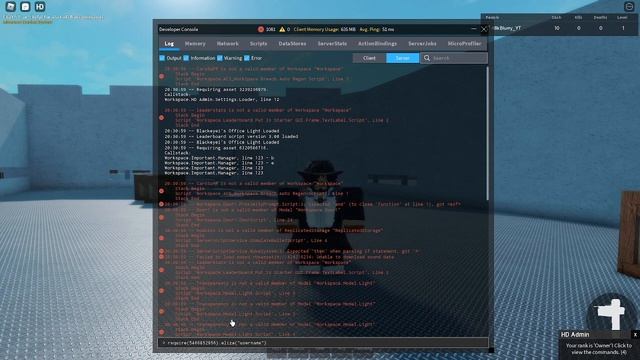 Roblox Console Script working (2022) смотреть онлайн