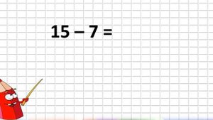 Вычитание с переходом через десяток. Математика. 1 класс. ВИДЕОУРОК.