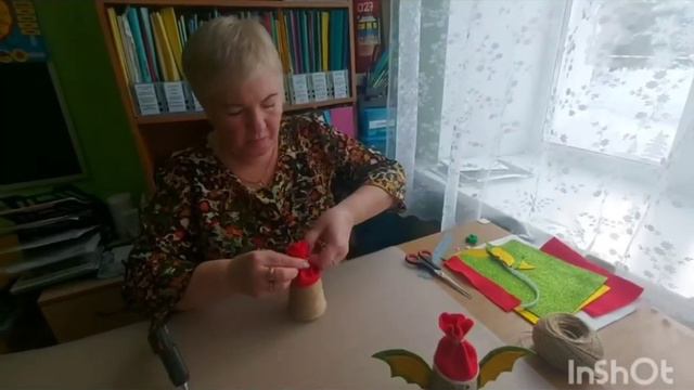 Мастер-класс: "Символ 2024 г. Дракончик" смотреть онлайн