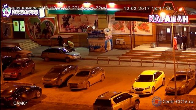 Уличная камера AHD 1080 (2мп) модель AHD-H012.1(6-22) ночная съемка в цвете