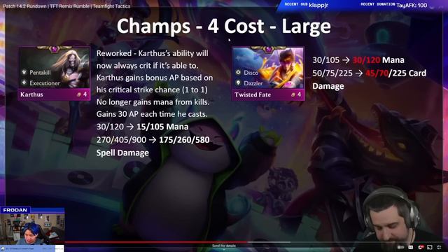 Frodan Reacts to TFT Patch 14.2 Rundown by @MortdogTFT