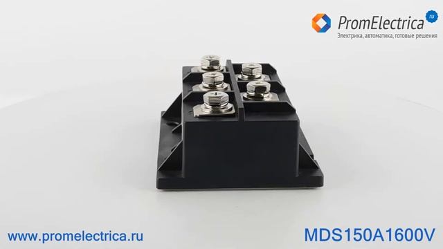 MDS150A1600V Трехфазный диодный мост, 150 Ампер, 1600 Вольт, MDS150-16 смотреть онлайн