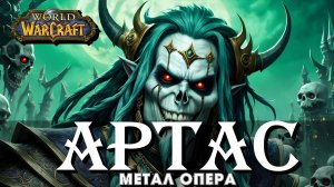 04. Начало пути | Метал-опера "Артас" по Warcraft | Гусаров Андрей в UDIO AI | Power metal opera