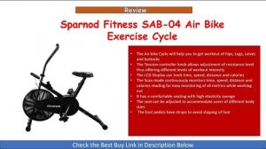 Best 4 Exercise Cycles Air Bike for Home in India 2023