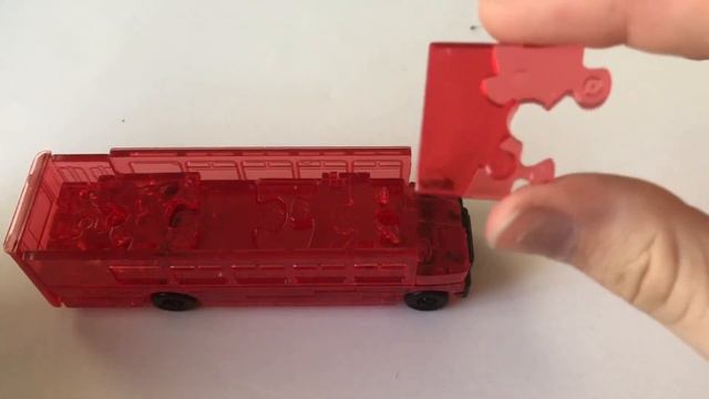 Original 3D Crystal London Bus Puzzle