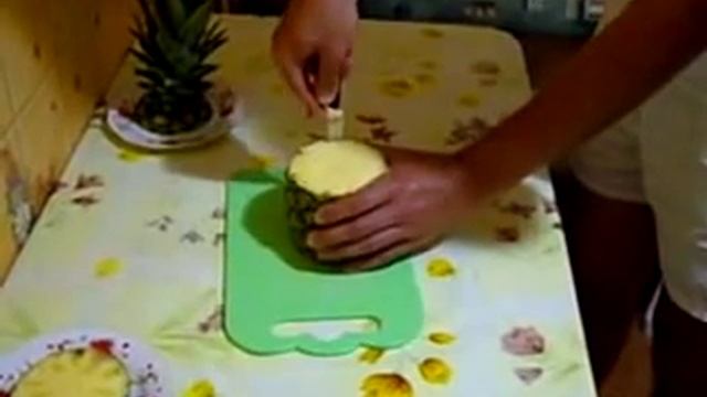 Как разрезать ананас1 xvid