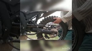 Снятие заднего колеса Минск Х250
