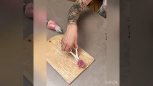 Цветы из белково-масляного крема