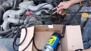 Проба насоса откачки масла через щуп на Subaru ej204: неудача