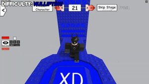 Wolf's Glitch Per Difficulty Chart Obby [All Stages 1-34] (ROBLOX Obby)