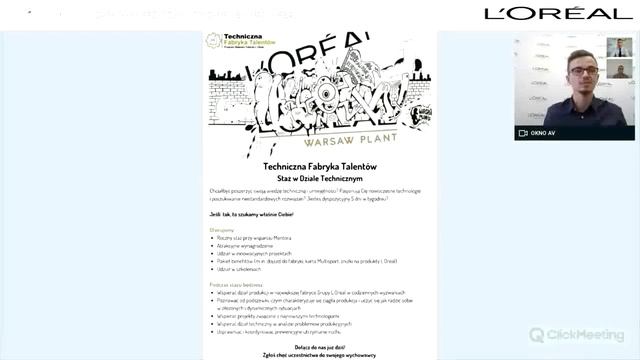 #8# ZAWODOWA PRZYSZŁOŚĆ ZACZYNA SIĘ U NAS! - L'Oréal Warsaw Plant смотреть онлайн