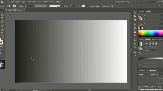 How To Create Gradient Transparent Mask In Illustrator смотреть онлайн