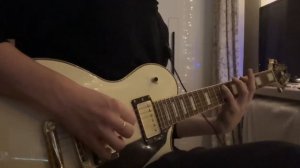 «Кино» - Печаль (кавер на электрогитаре) короткометражка