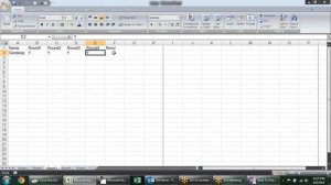 Microsoft Excel Training