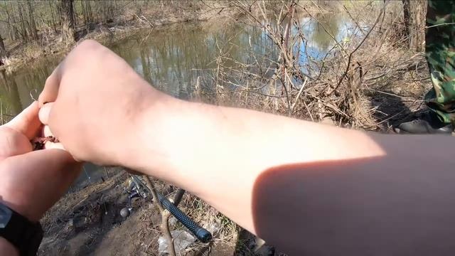 Рыбалка на лесной речке. смотреть онлайн