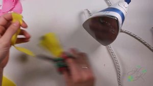 Пион из зефирного фоамирана легко и быстро
