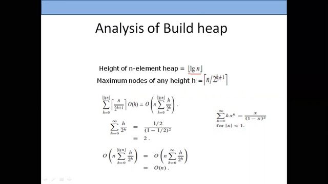 Analysis of Build Max Heap | Heap | Heap Sort | Algorithm Analysis | Data Structure