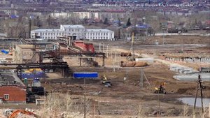Строительство нового цинкового завода в Верхнем Уфалее. Фотография 18.04.2021
