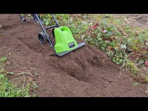 Почему другие используют электрический культиватор Greenworks GTL1520, а вы — нет?