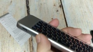 Элегантный Пульт-Клавиатура W3 с функцией Air Mouse и Голосового поиска Обзор