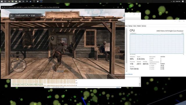 RPCS3 Red Dead Redemption GOTY -AMD FX 9370-GTX 960 смотреть онлайн
