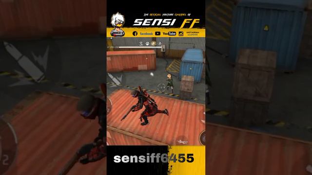 #short #freefire🔥Sensi ff op headshot 😈 Attitude status video👾Sensi ff ||S006 ff👽 #Sensi