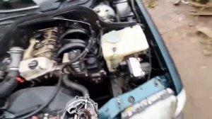 снимаю вакумник мерседес w202