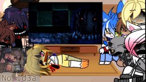 Fnaf 1 + Fnaf 2 react to "The Bonnie Song" || Old trend || 1.06k special 🩷🫶