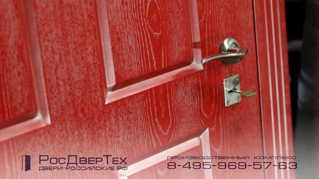Входная дверь с зеркалом, снаружи МДФ шпонированный, внутри МДФ с ПВХ от РОСДВЕРТЕХ