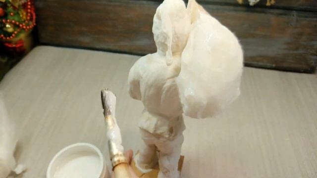 DIY| САНТА-КЛАУС ИЗ ВАТЫ| ПЕРВЫЙ ОПЫТ смотреть онлайн