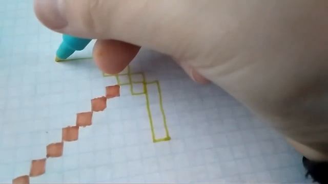 Рисование по клеточкам (2) Золотая Кирка смотреть онлайн