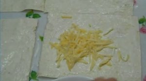 Конвертики из лаваша с ветчиной и сыром. Рецепт