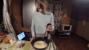 Деревенская кухня. Запеканка из молозива.//Жизнь в деревне.