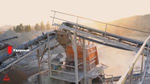 Как работает Роторная дробилка для щебня | SHANBAO PF-1214V