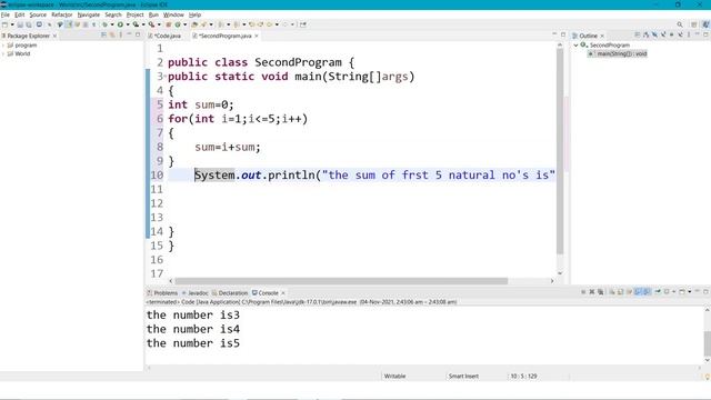 Looping Statements in Java Telugu смотреть онлайн