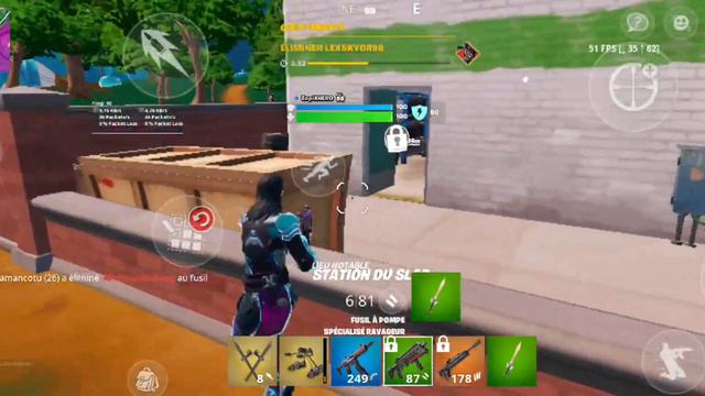 Fortnite Mobile new update Attack on titan Gameplay with 13 Kill