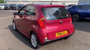 Kia Picanto | 1.25 3 5dr Auto | Pink