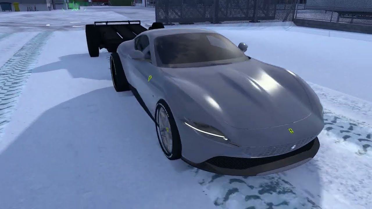 [ETS 2] Ferrari Roma 2021_Car Trailer Delivery смотреть онлайн