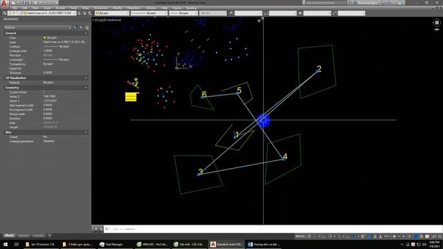 VBA AUTOCAD 17:Diện tích Polyline đóng kín Polyline смотреть онлайн