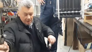 Электро статический фильтр - опыт 1 (модернизированная конструкция)
