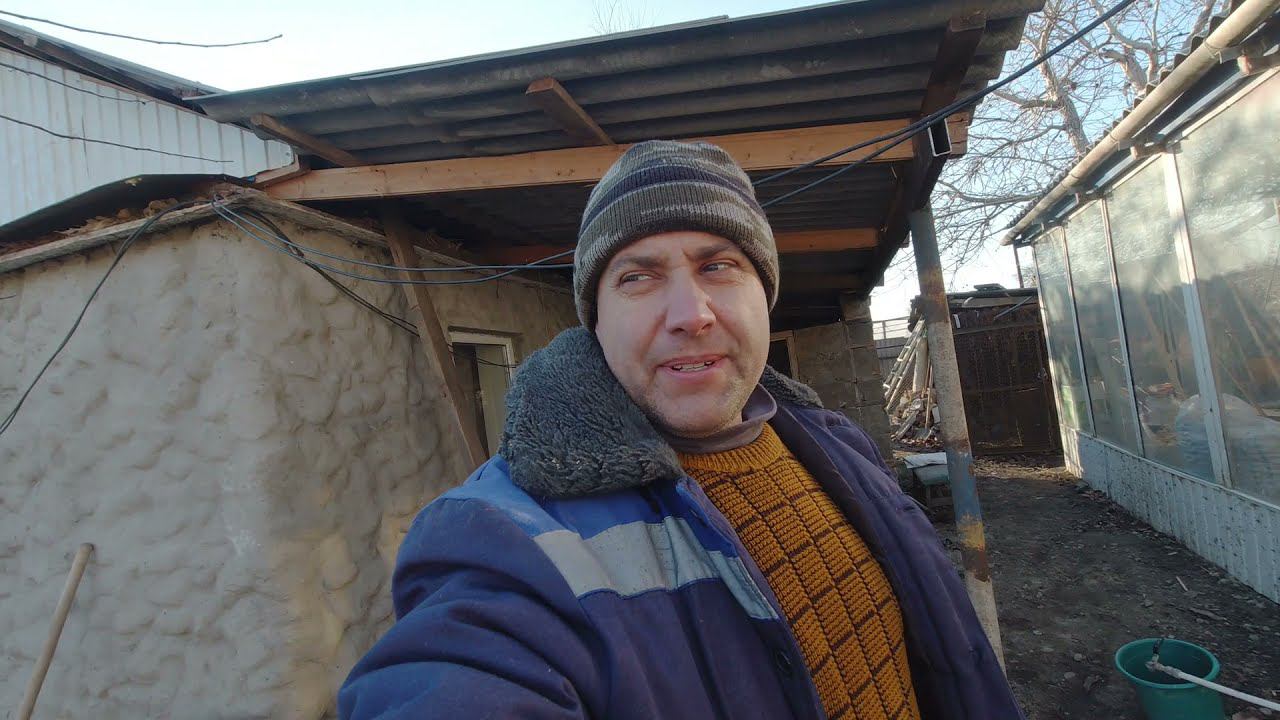 ОКНА ГОТОВЫ / ПРИШЛОСЬ ПЕРЕДЕЛОВАТЬ / ОТРЕМОНТИРОВАЛ ЛОПАТУ И ВИЛЫ / ВБИТЫЙ САМОРЕЗ ДЕРЖИТ ЛУЧШЕ