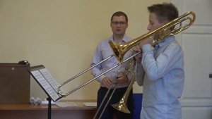 Мастер-класс Сергея Кузова (тромбон)