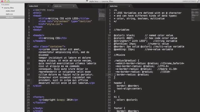 How To Speed Up Your Web Development Process Using LESS смотреть онлайн