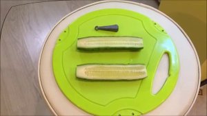 Ловля улиток на огурец.