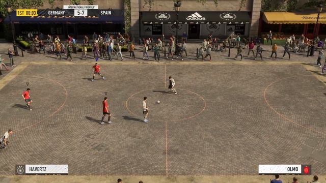 FIFA 23 | Muller, Havertz, Musiala (Germany) VS Spain 3v3 | PS5 смотреть онлайн