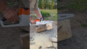 Тест аккумуляторный пилы STIHL MSA 140 С маг . Эдельвейс Инструмент Красноярск