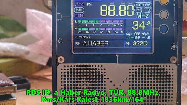 16.06.2024 11:47UTC, [Es], a Haber Radyo, Турция, 88.8МГц, 1836км