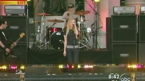 Avril Lavigne - He Wasn't @ Good Morning America 26/08/2005